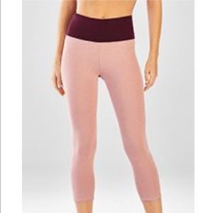 Fabletics High-Waisted Capris NIB